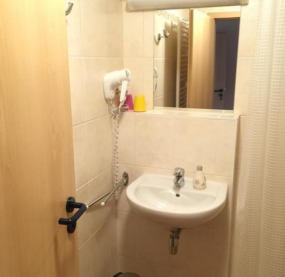 חדר סטנדרט לשלושה עם טרסה, Pension Hönel Hof Bad Schandau