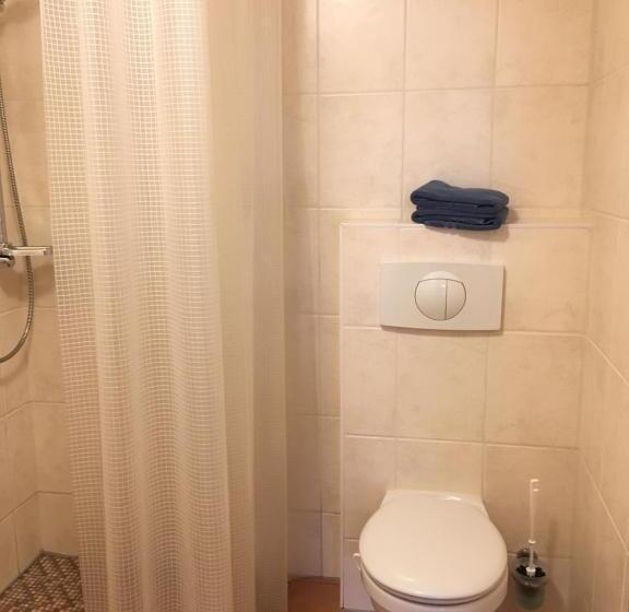 חדר סטנדרט לשלושה עם טרסה, Pension Hönel Hof Bad Schandau