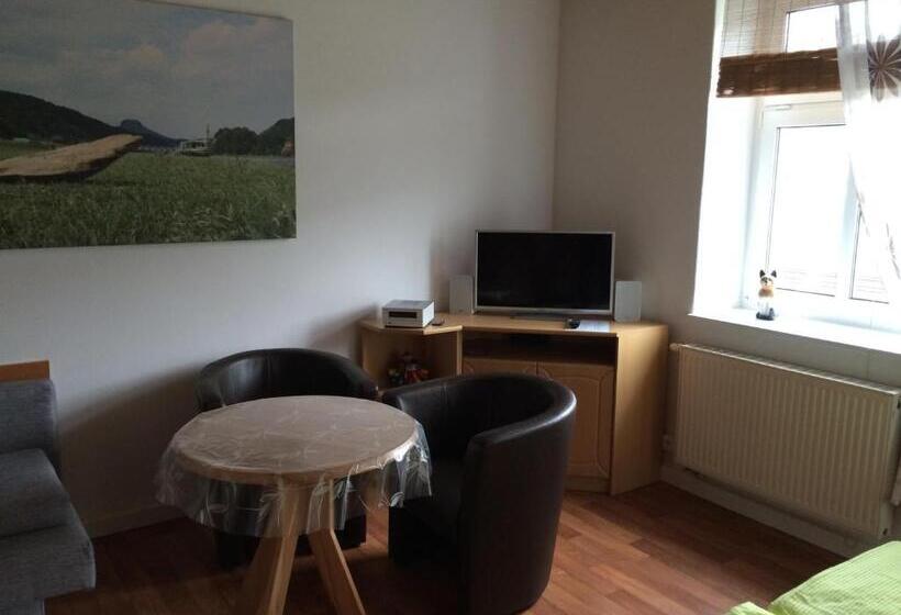 Апартаменты 1 Спальня, Pension Hönel Hof Bad Schandau