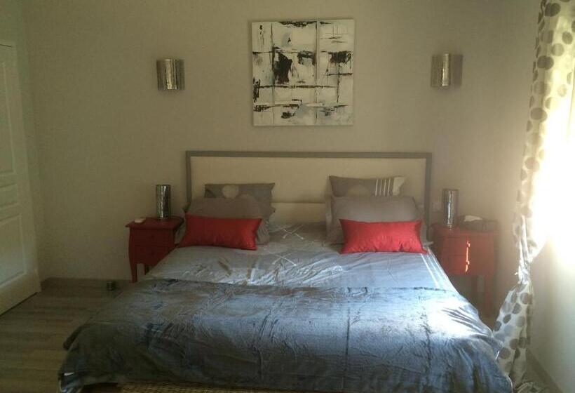 غرفة قياسية ثلاثية مطلة علي الحديقة, B&b Le Mas Des Chenes