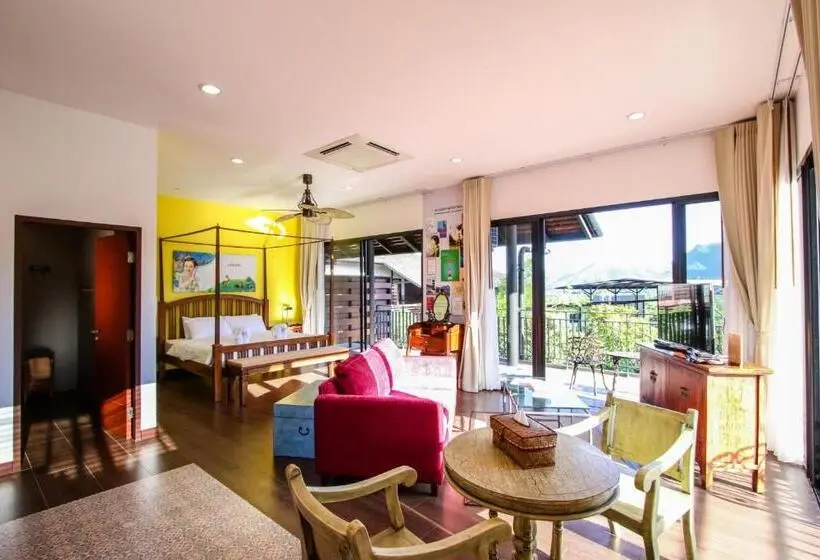 景色の見えるスイートルーム, Rain Tree Khao Yai