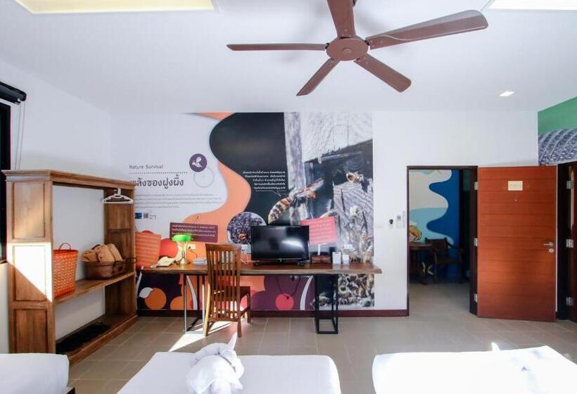 Quarto Quádruplo Standard, Rain Tree Khao Yai