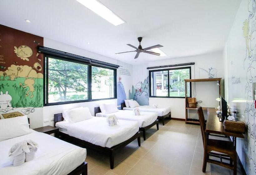 Quarto Quádruplo Standard, Rain Tree Khao Yai