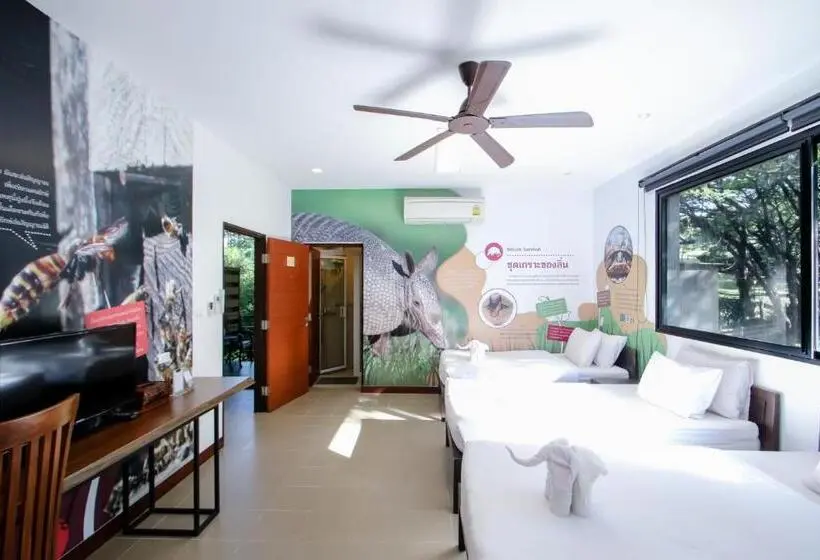 スタンダード４人部屋, Rain Tree Khao Yai