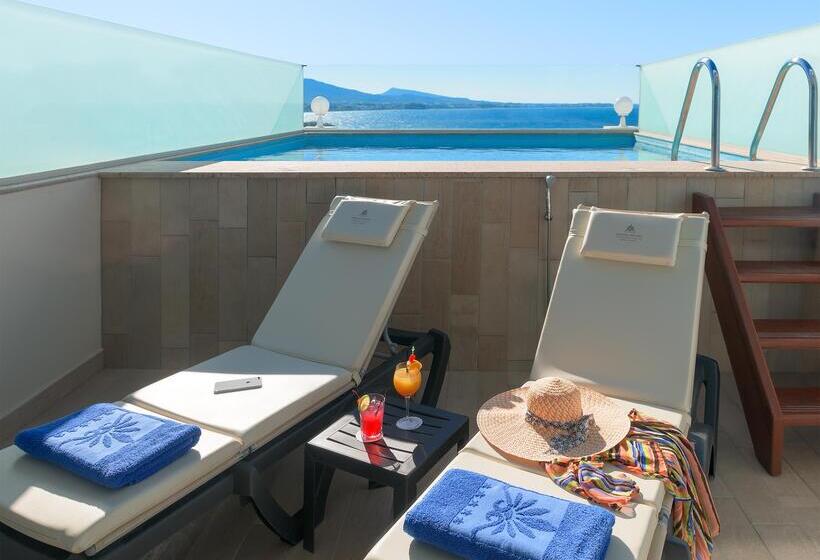 디럭스 룸 바다 전망, Atrium Platinum Resort & Spa