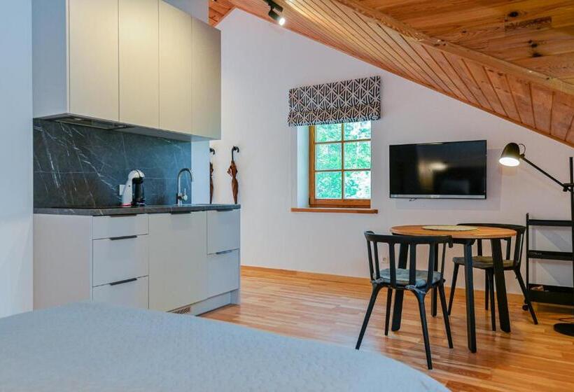 استودیوی استاندارد, Apartamentai Geliu Vila