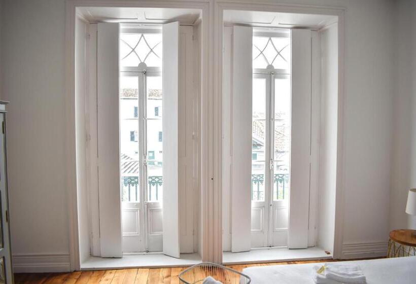 غرفة قياسية حمام مشترك, A Casa Da Cascata