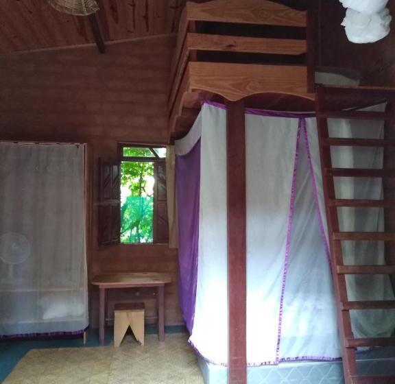 חדר לארבעה סטנדרטי עם נוף לגינה, Chalés Savi