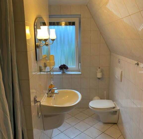 غرفة قياسية حمام مشترك, Pension Im Heidort