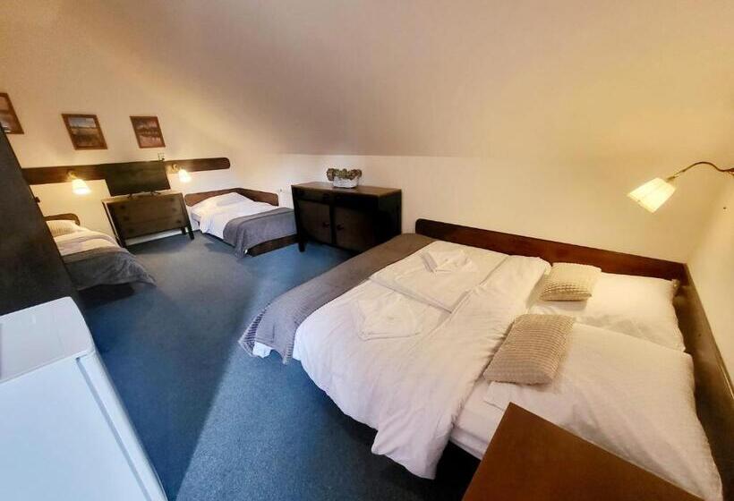 اتاق کلاسیک چهارنفره, Penzion Bazalka