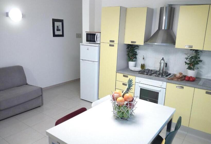 １階の１ベッドルームアパートメント, Residence Diffuso Arcobaleno