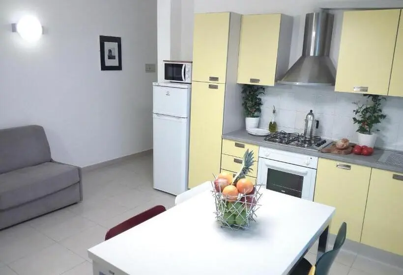 １階の１ベッドルームアパートメント, Residence Diffuso Arcobaleno