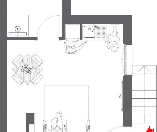 Студия Deluxe, Residence Diffuso Arcobaleno