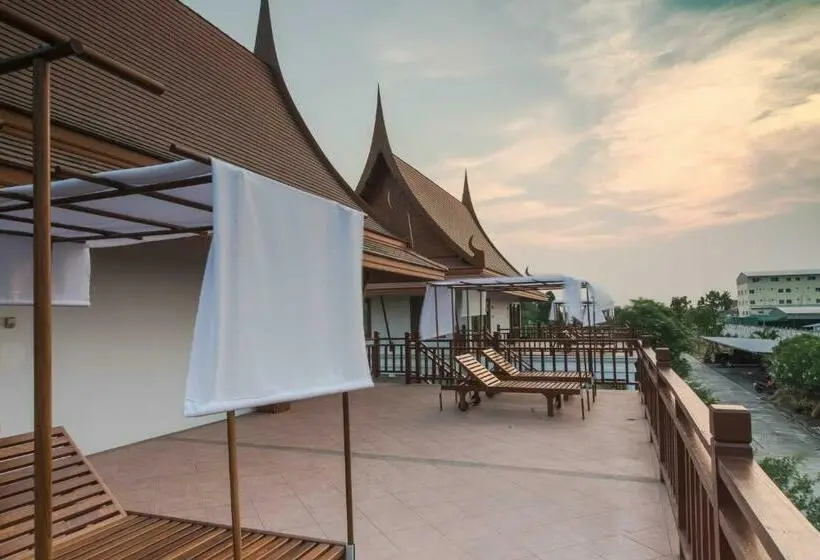 バルコニー付きデラックスルーム, Thaihome Resort