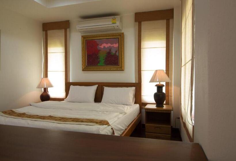 غرفة ديلوكس مزودة بشرفة, Thaihome Resort