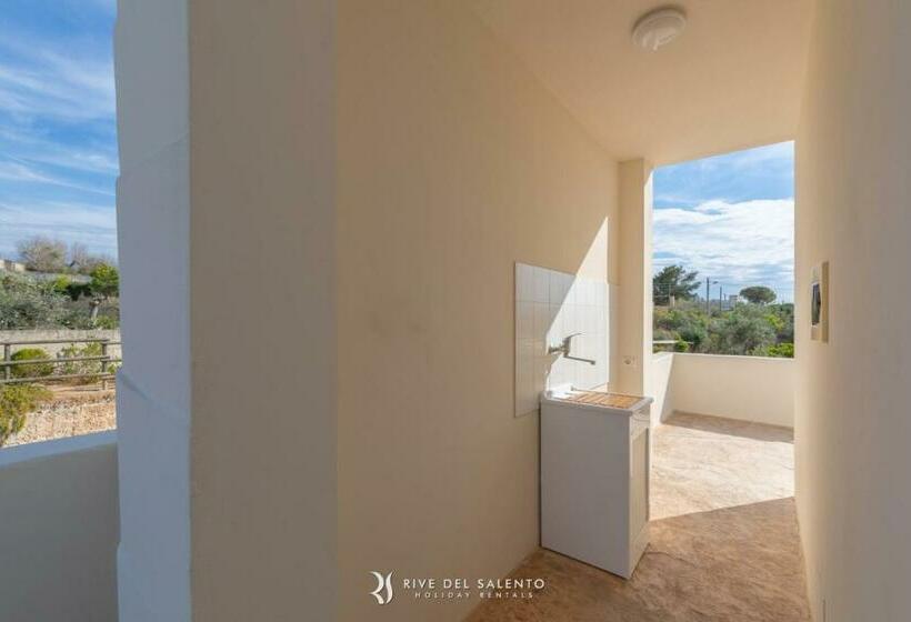 Апартаменты 1 Спальня с Террасой, Cava Li Santi Residence