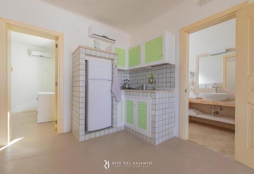 Апартаменты 1 Спальня с Террасой, Cava Li Santi Residence