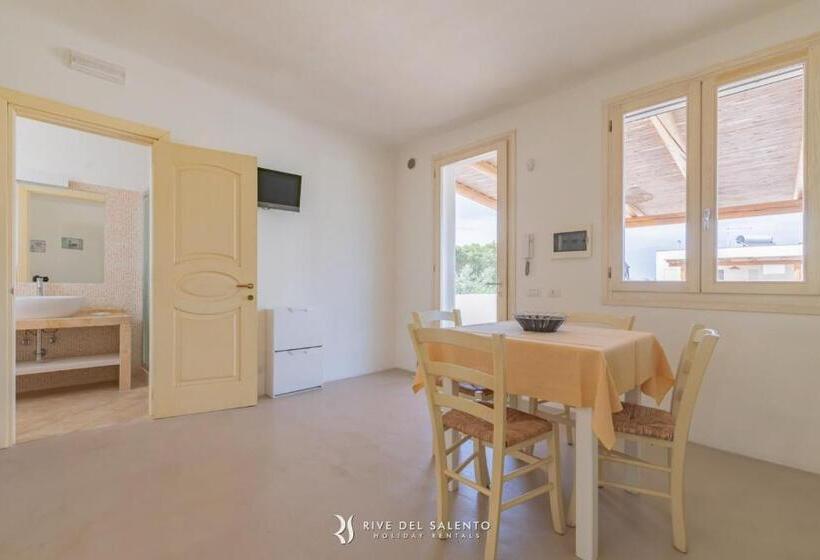 Апартаменты 1 Спальня с Террасой, Cava Li Santi Residence