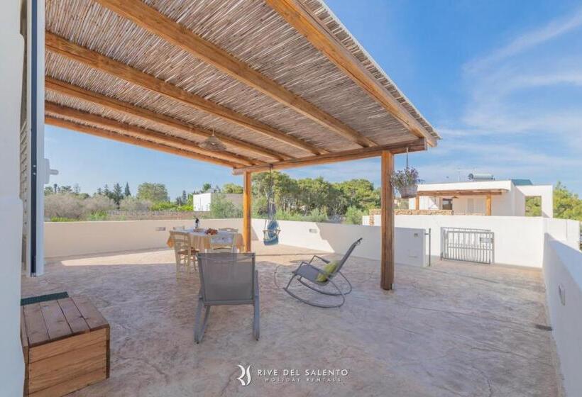 Апартаменты 1 Спальня с Террасой, Cava Li Santi Residence