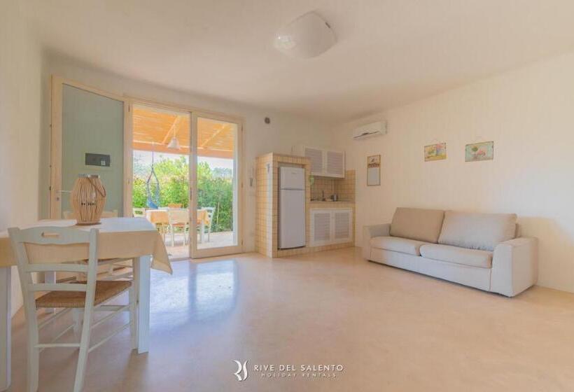 Апартаменты 1 Спальня Нижний Этаж, Cava Li Santi Residence