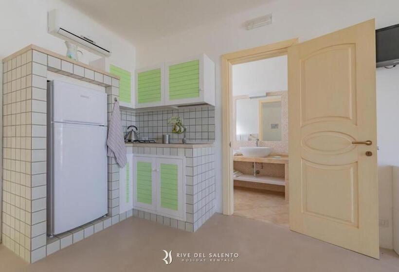 Апартаменты 1 Спальня с Террасой, Cava Li Santi Residence