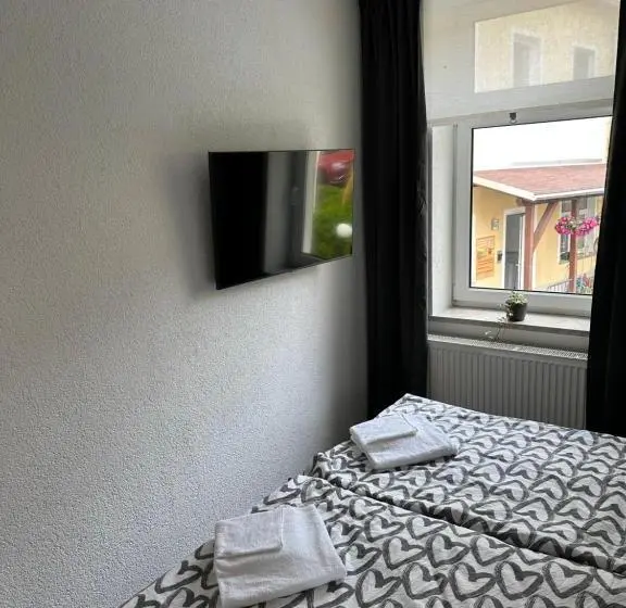 Standard Yhden Hengen Huone, Pension Zur Wartburg