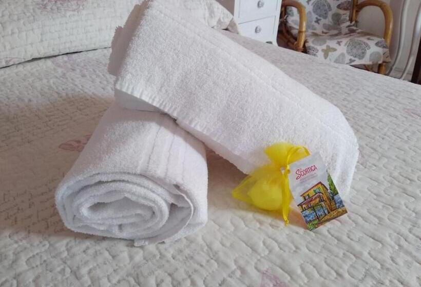 اتاق استاندارد با بالکن, Country House La Scortica