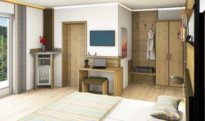 חדר סטנדרט לשלושה עם מרפסת, Gästehaus Steinerhof