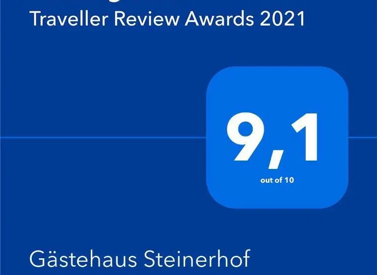 １階の１ベッドルームアパートメント, Gästehaus Steinerhof