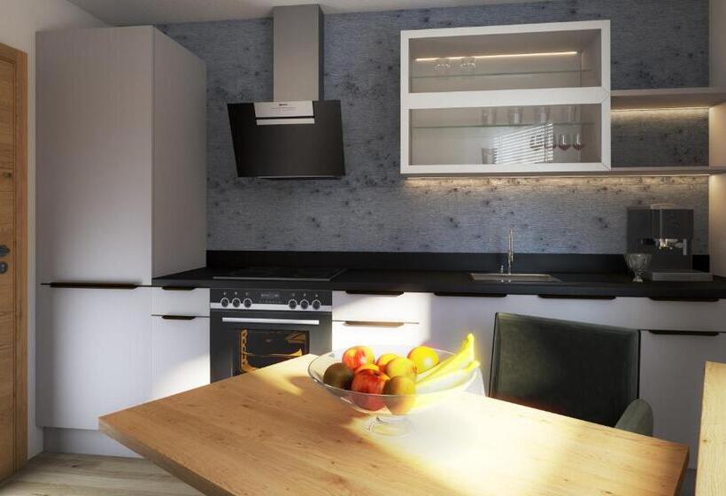 침실 1개 발코니 아파트, Garni Feuerstein