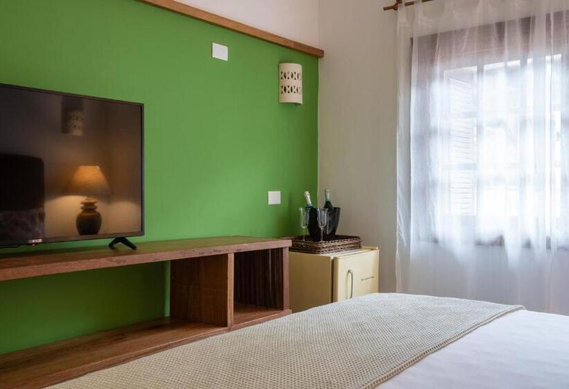 キングサイズベッドのスタンダードルーム, Pousada Casalinda Camburi