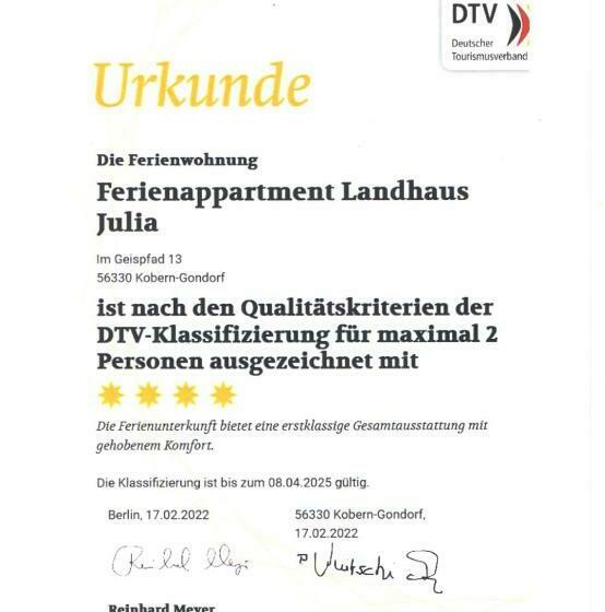 דירה בת חדר שינה 1 עם מרפסת, Landhaus Julia