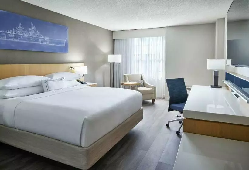 キングサイズベッドのスタンダードルーム, Delta Hotels By Marriott Norfolk Airport