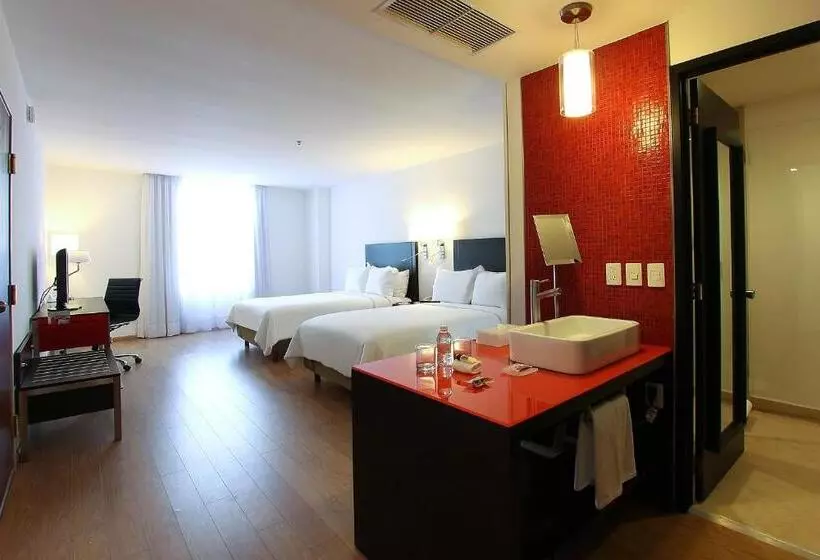 キングサイズベッドのスタンダードルーム, Fiesta Inn Express Naucalpan