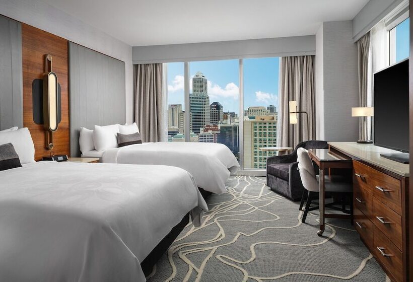חדר סטנדרט שתי מיטות זוגיות, Jw Marriott Indianapolis