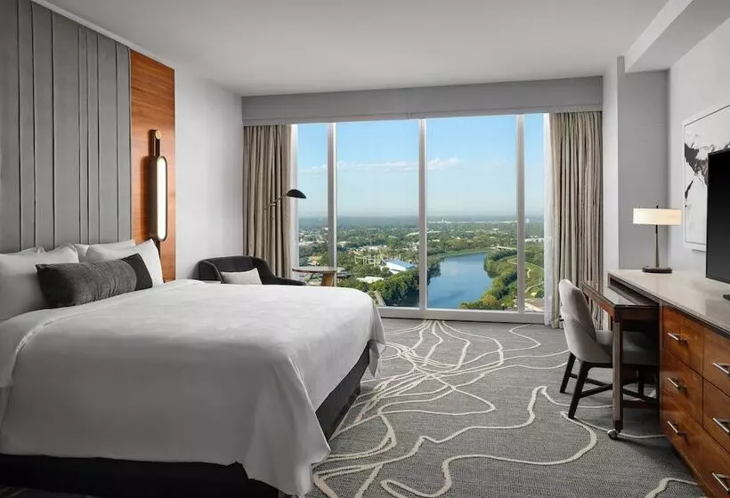 シティビューのダブルベッドスタンダードルーム, Jw Marriott Indianapolis
