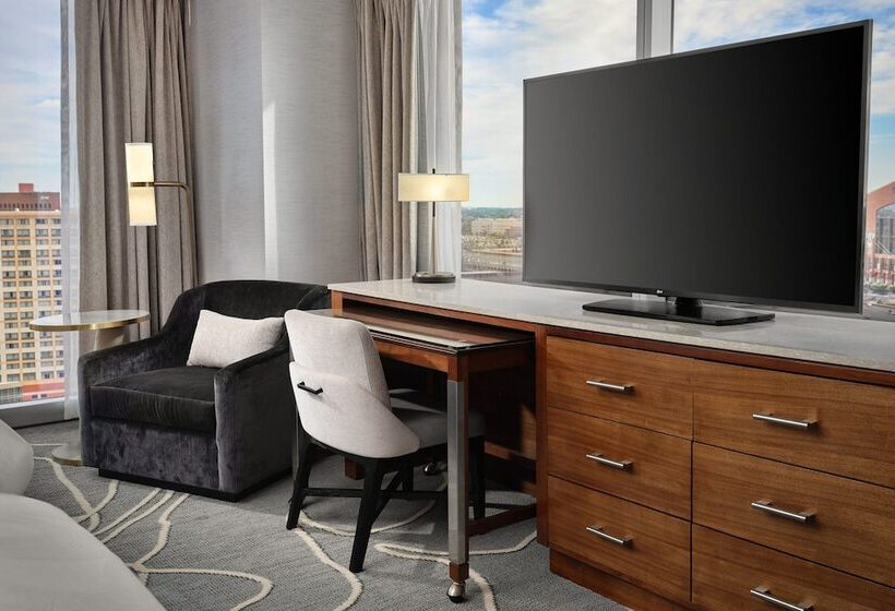 Standard Værelse Dobbeltseng Tilpasset til Handicappede, Jw Marriott Indianapolis