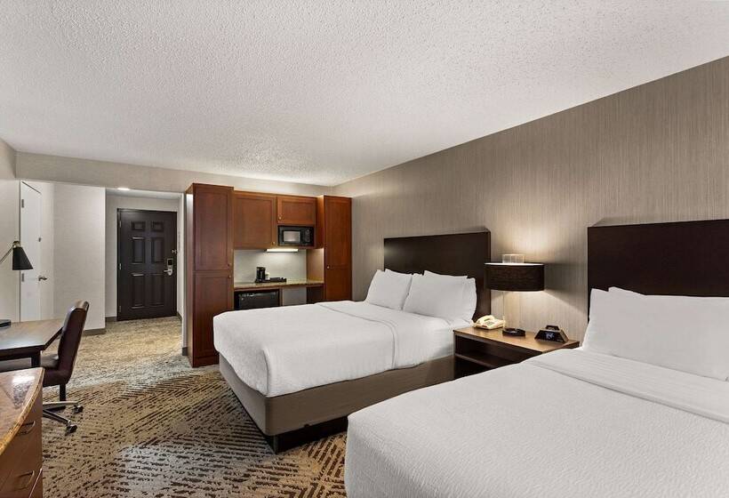 اتاق استاندارد با 2 تخت دوبل, The Clover Hotel, Ascend Hotel Collection