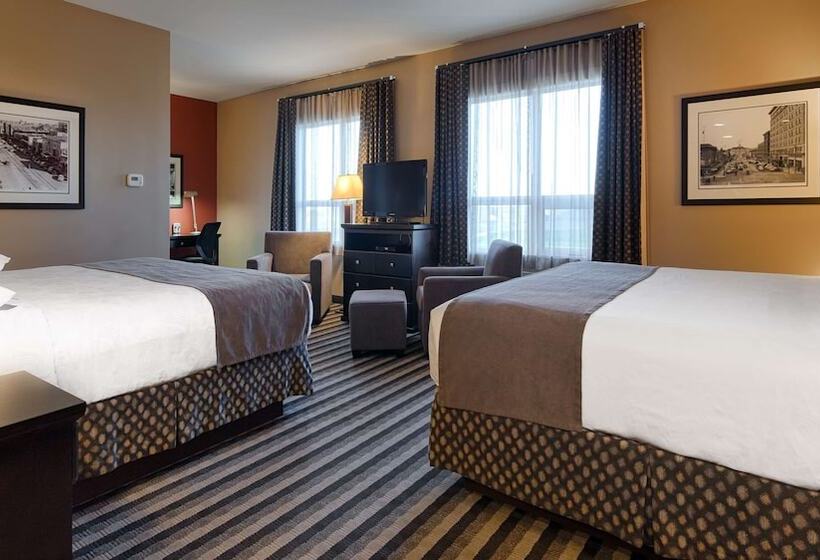 标准间带漩涡浴缸, Best Western Blairmore