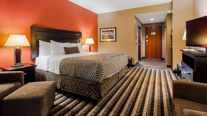 اتاق استاندارد با تخت بزرگ برای معلولان, Best Western Blairmore
