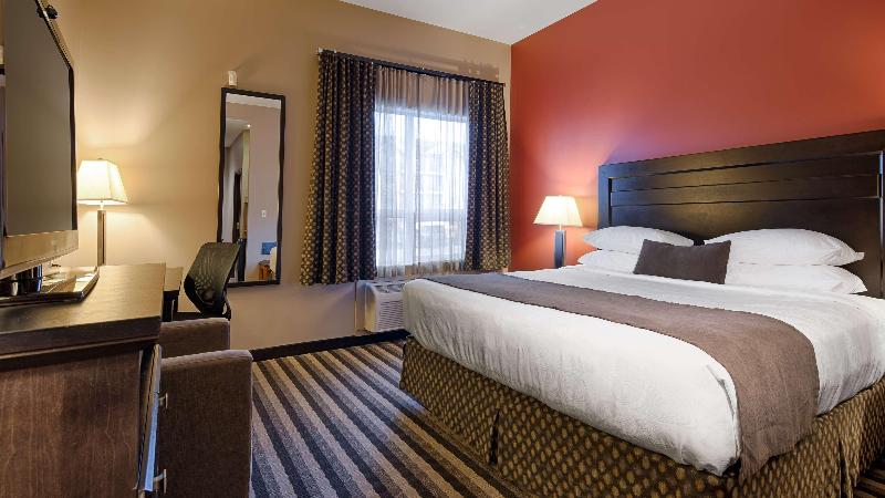 适合残疾人士使用的带超级大床的标准间, Best Western Blairmore