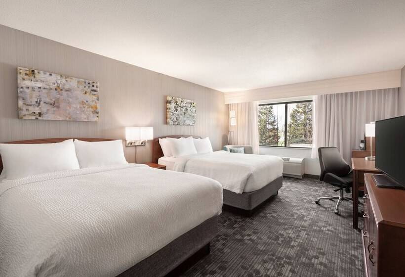 غرفه قياسيه سريرين مزدوجين, Courtyard By Marriott San Jose South/morgan Hill
