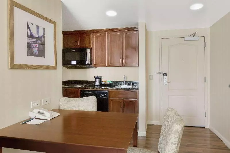 キングサイドベッドのスタンダードワンルーム, Homewood Suites By Hilton Sacramento Airport Natomas