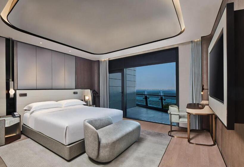 Balkonlu Premium Oda, Intercontinental Shanghai Harbour City, An Ihg