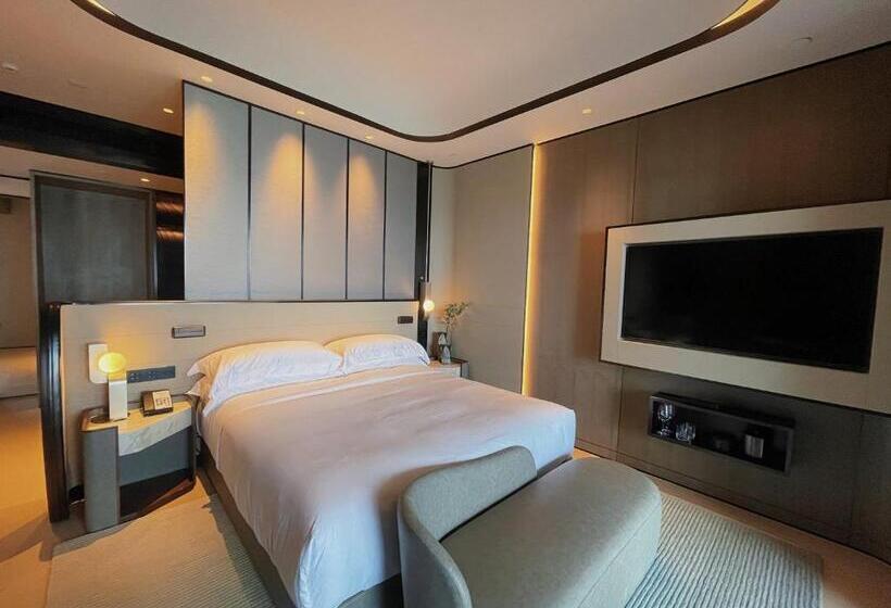 King yataklı klasik oda, Intercontinental Shanghai Harbour City, An Ihg