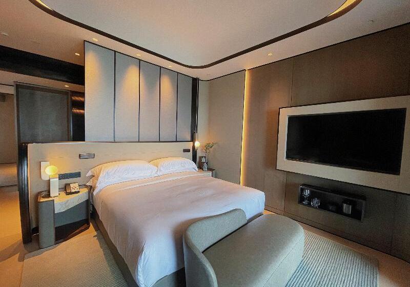 King yataklı klasik oda, Intercontinental Shanghai Harbour City, An Ihg