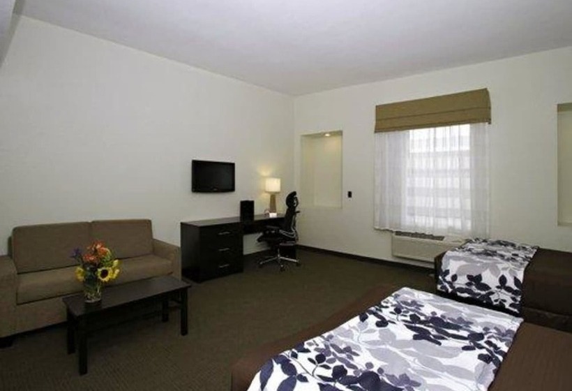２ダブルベッドのスタンダードルーム, Sleep Inn And Suites Downtown Inner Harbor