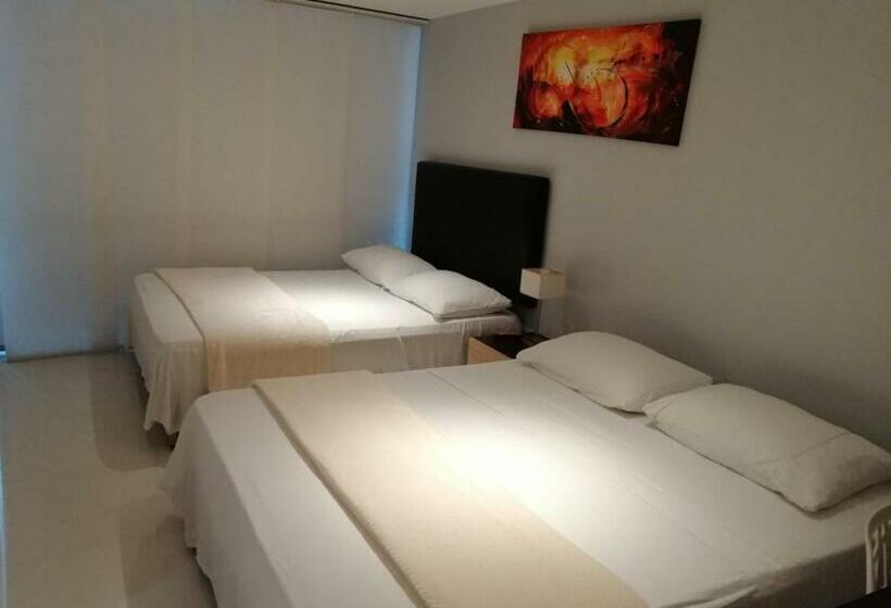 Номер Стандарт 2 Двуспальные Кровати, Boutique Calle Grande