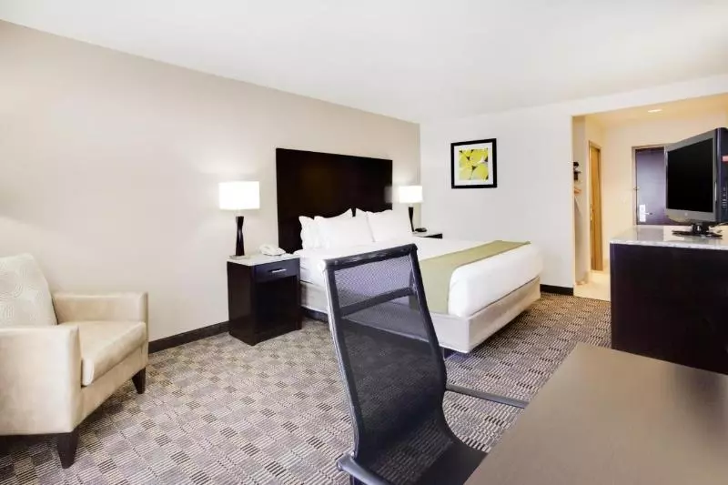 キングサイズベッドのスイートルーム, Holiday Inn Express Hotel & Suites Mebane, An Ihg