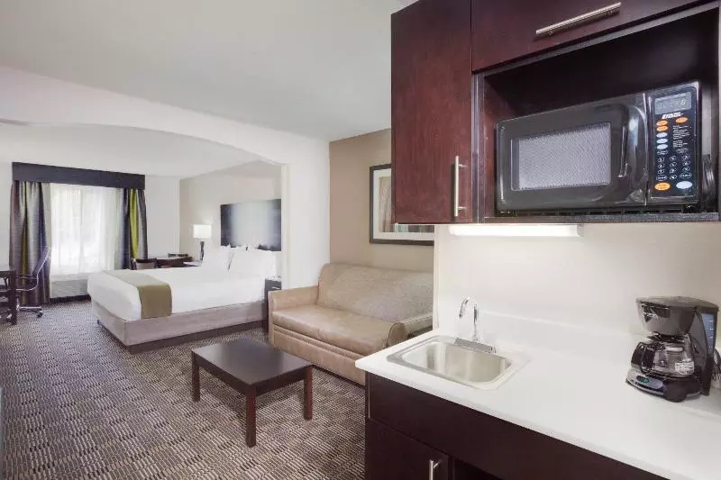 キングサイズベッドのスイートルーム, Holiday Inn Express Hotel & Suites Mebane, An Ihg